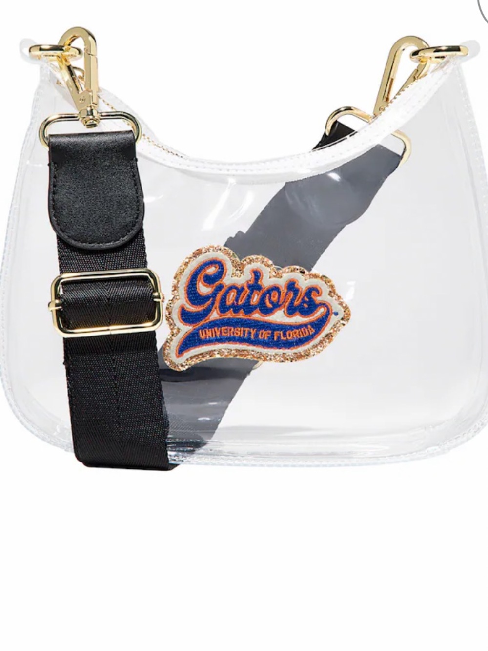 Florida Gators Stoney Clover Lane Clear Curved Crossbody